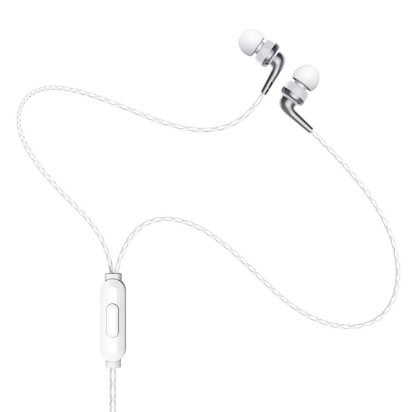 ყურსასმენი HOCO M71 Inspiring universal earphones with mic White