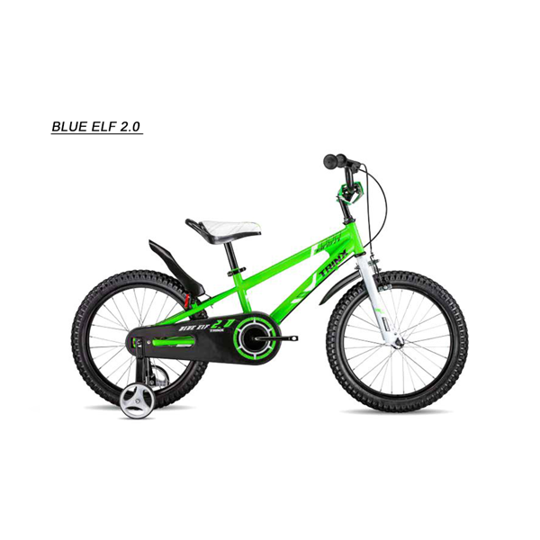 ველოსიპედი TRINX BLUE ELF 2.0 TRINX Hi-Ten Steel Childrens ჩარჩო 16"*9"