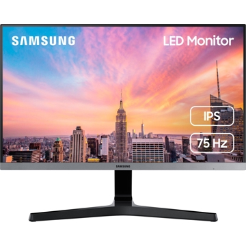 მონიტორი SAMSUNG LS24R350FHIXCI 23.8" FHD, 75GHz, Dark Silver