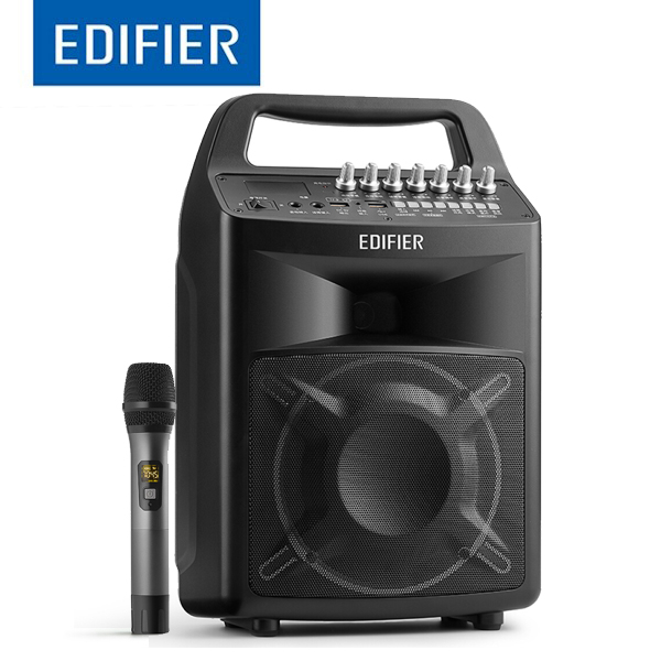 კარაოკე დინამიკი Edifier PP506 Portable Amplifier Power Bank Speaker Bluetooth Guitar AUX Dual USB SD Card