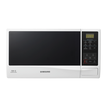 SAMSUNG ME83KRW-2/BW, 800W, 23L, Microwave Oven, White