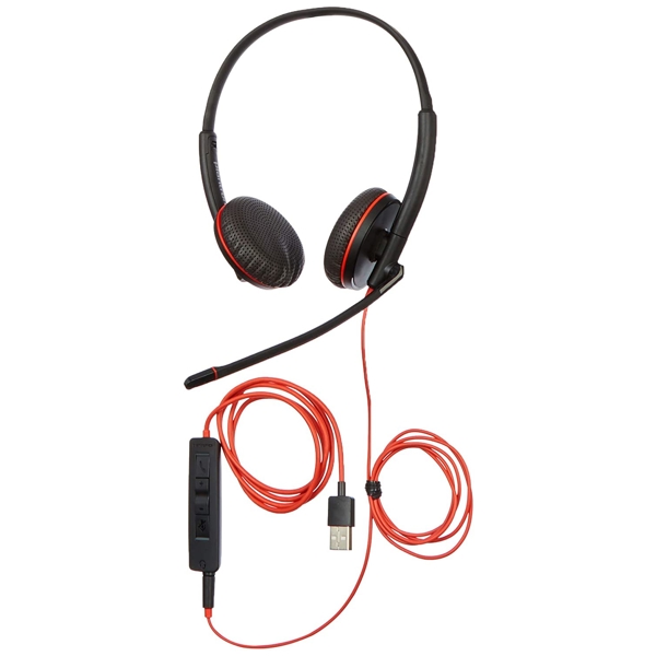 ყურსასმენი Plantronics USB Headset BLACKWIRE C3225 USB-A