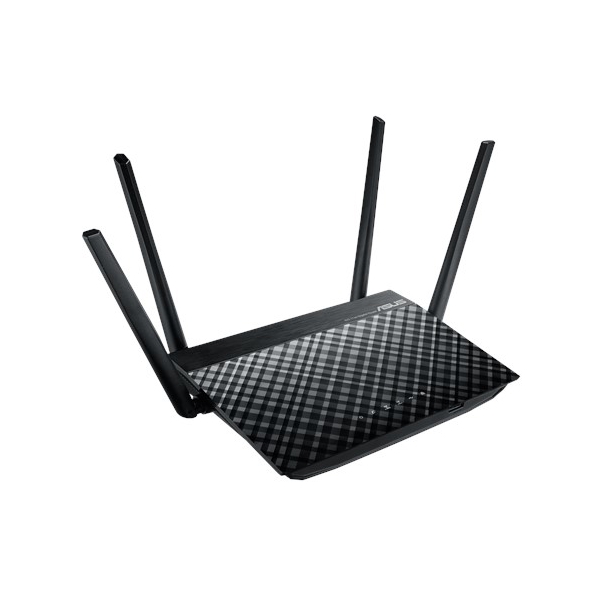 როუტერი ASUS RT-AC58U AC1300 4xGE LAN, 1xGE WAN 1xUSB2.0 MU-MIMO Beamforming