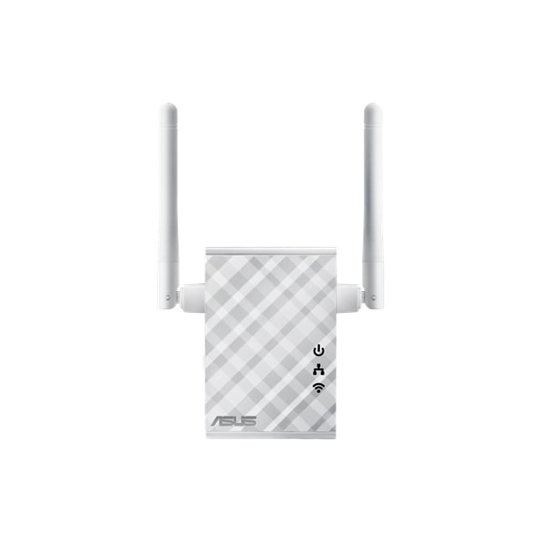 როუტერი WiFi Repeater ASUS RP-N12 802.11n 2.4 ГГц, N300, 1хFE LAN