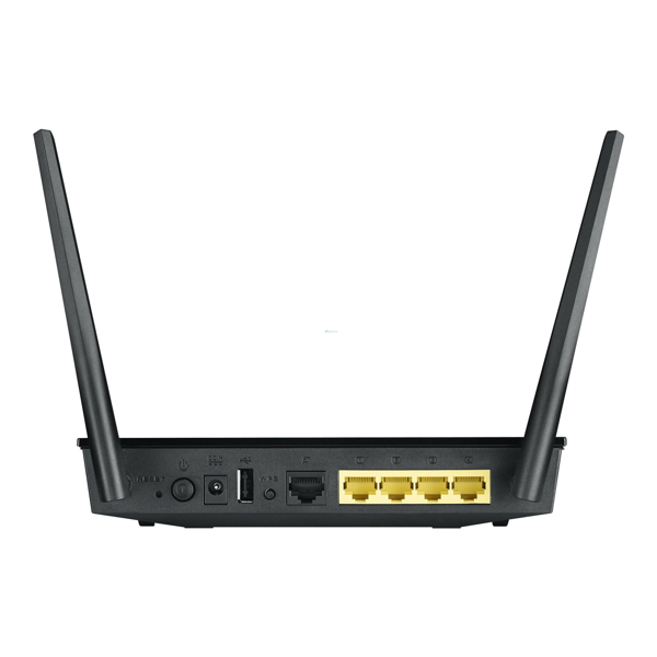 როუტერი Asus RT-AC51U, 433Mbps, Wi-Fi Router, Black