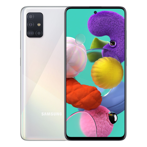 მობილური ტელეფონი Samsung A515F Galaxy A51 (6GB/128GB) LTE Duos White