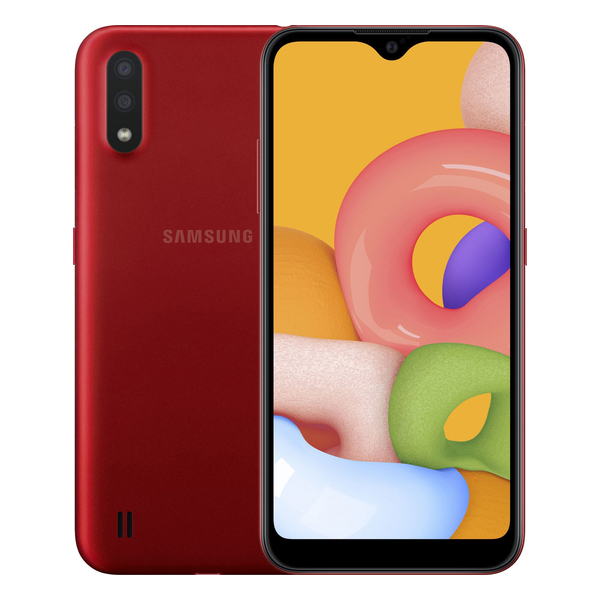 მობილური ტელეფონი Samsung A015F Galaxy A01 (2GB/16GB) Dual Sim LTE Red