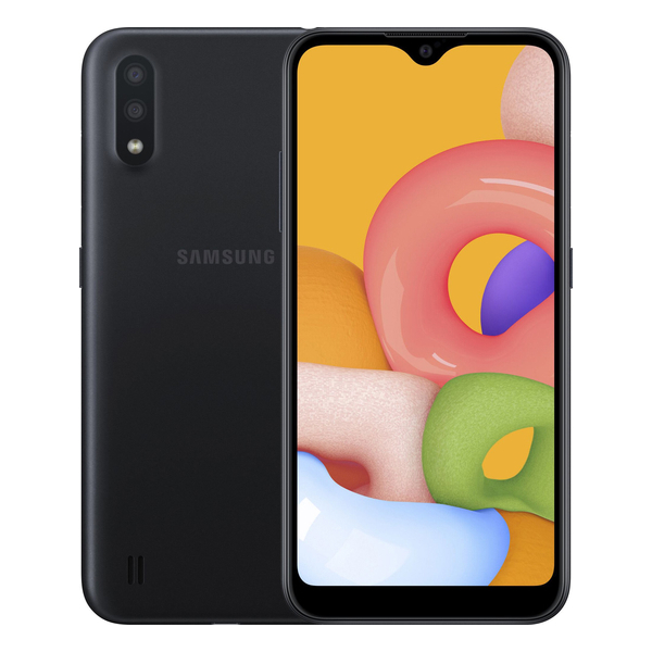 მობილური ტელეფონი Samsung A015F Galaxy A01 (2GB/16GB) Dual Sim LTE Black