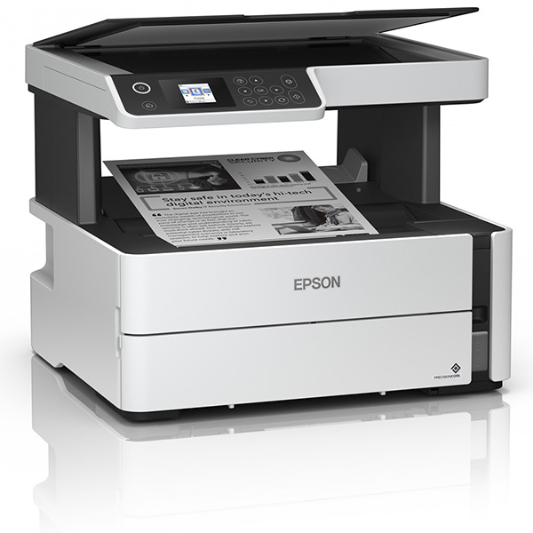 პრინტერი Epson  EcoTank Monochrome M3140 All-in-One Duplex InkTank Printer Print,Copy,Scan FAX,ADF, 12 Paise Cost per Print