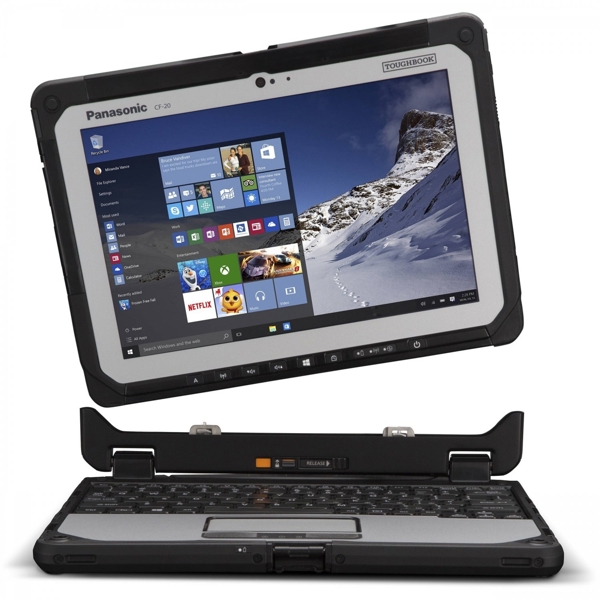 ნოუთბუქი Panasonic Toughbook CF-20 10.1" Intel Core m5 6Y57 8GB, 256GB SSD Win10