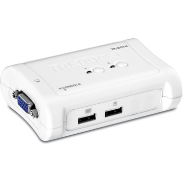 სვიჩი TRENDnet 2-Port USB KVM Switch Kit