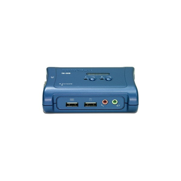 სვიჩი TRENDnet TK-209K 2-Port USB KVM Switch Kit w/ Audio