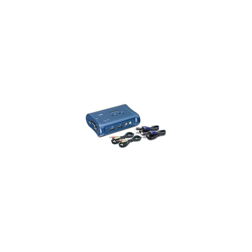 სვიჩი TRENDnet TK-209K 2-Port USB KVM Switch Kit w/ Audio