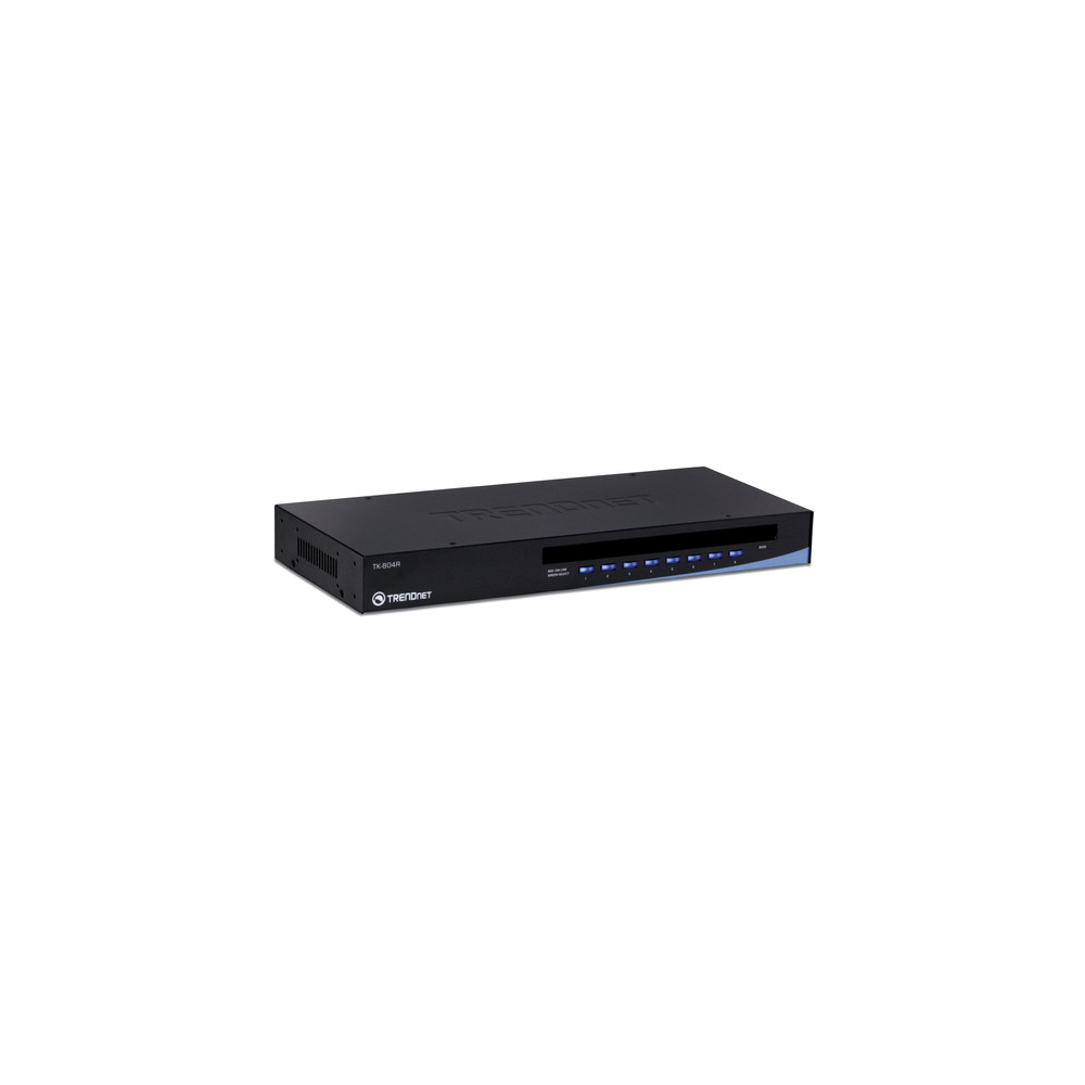 სვიჩი TRENDnet TK-804R 8-Port Stackable Rack Mount KVM Switch with OSD