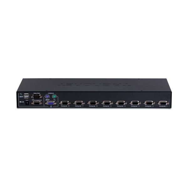 სვიჩი TRENDnet TK-804R 8-Port Stackable Rack Mount KVM Switch with OSD