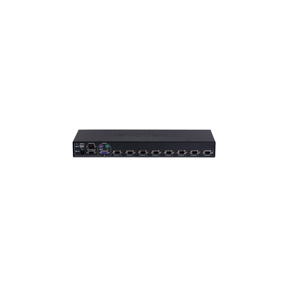 სვიჩი TRENDnet TK-804R 8-Port Stackable Rack Mount KVM Switch with OSD