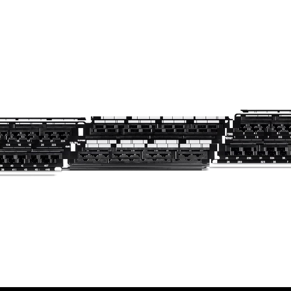 საკომუნიკაციო პანელი TRENDnet TC-P48C5E 48-port Cat5/5e Unshielded Patch Panel