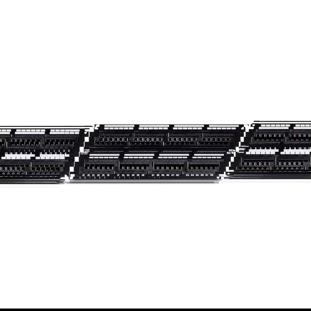 საკომუნიკაციო პანელი TRENDnet TC-P48C5E 48-port Cat5/5e Unshielded Patch Panel