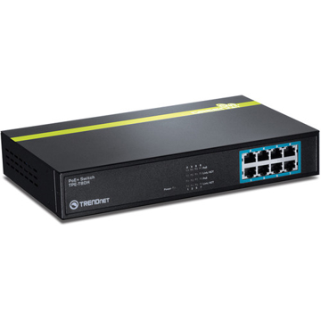 სვიჩი TRENDnet TPE-T80H v1.0R 10/100 Mb/s 8-Port PoE+ Switch