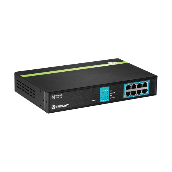 სვიჩი TRENDnet TPE-TG81G 8-Port Gigabit PoE+ Unmanaged Switch