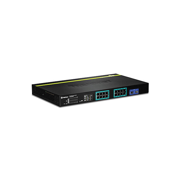 სვიჩი TRENDnet TPE-1620WS v1.0R 16-Port Gigabit Web Smart PoE+ Switch