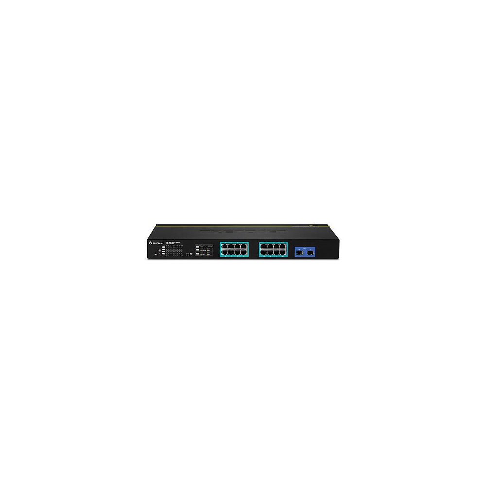 სვიჩი TRENDnet TPE-1620WS v1.0R 16-Port Gigabit Web Smart PoE+ Switch
