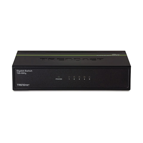 სვიჩი TRENDnet TEG-S50g 5-Port Gigabit GREENnet Switch metal case