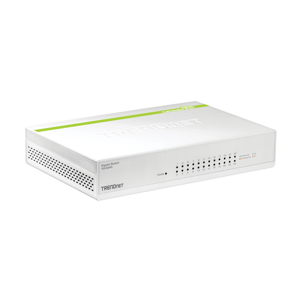 სვიჩი TRENDnet TEG-S24D 24-Port Gigabit GREENnet Desktop Switch