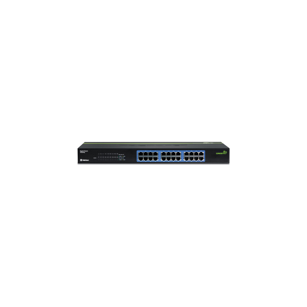 სვიჩი TRENDnet TEG-S24g 24-Port Gigabit GREENnet Switch (Rack Mount)