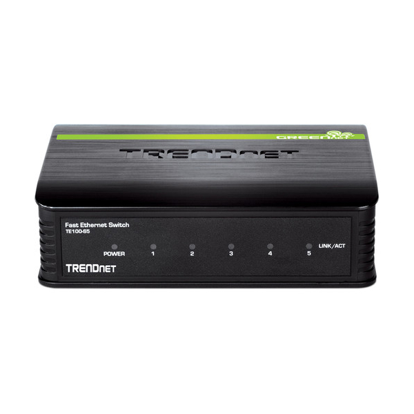 სვიჩი TRENDnet TE100-S5 5-Port 10/100 Mbps Fast Ethernet Switch