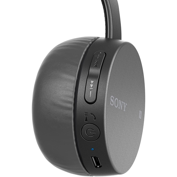 ყურსასმენი Sony WHCH400HW.E wireless black