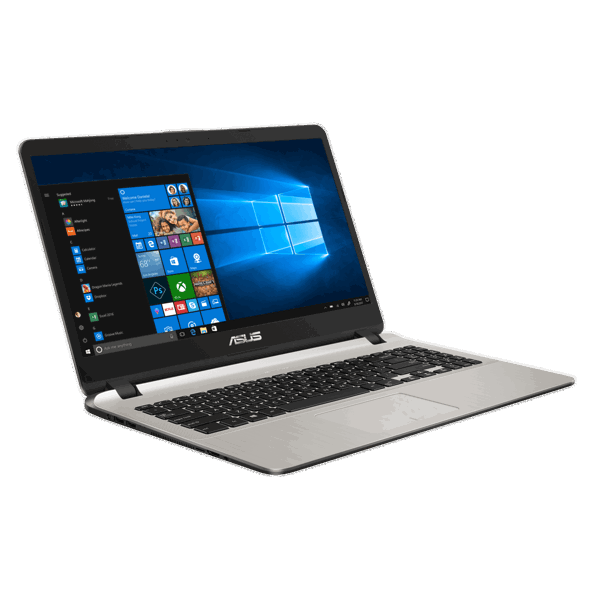 ნოუთბუქი Asus X507MA 15.6" CEL N4000, 4GB, 500GB HDD, Integrated Graphics Gold