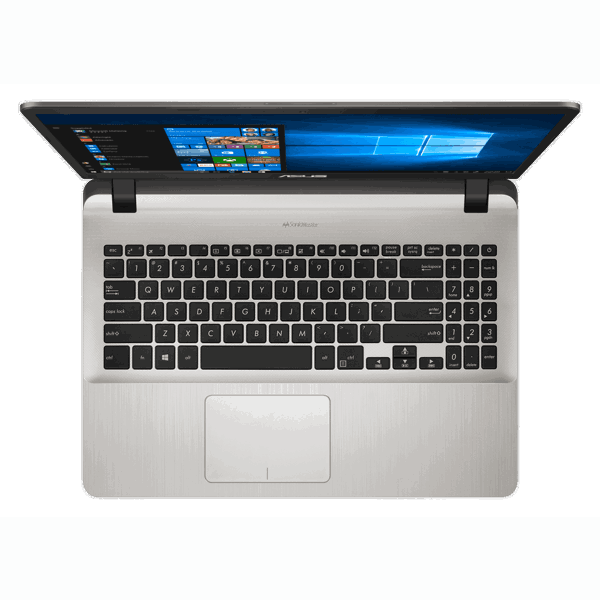 ნოუთბუქი Asus X507MA 15.6" CEL N4000, 4GB, 500GB HDD, Integrated Graphics Gold