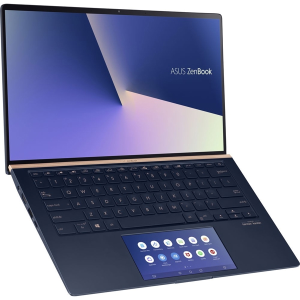 ნოუთბუქი Asus ZenBook UX434FAC 14" FHD I7-10510U, 16GB, 512GB SSD, WIN10 Blue