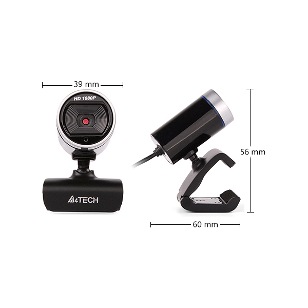 ვებკამერა A4Tech Full HD 1080p Webcam with Built-in Microphone (PK-910H)