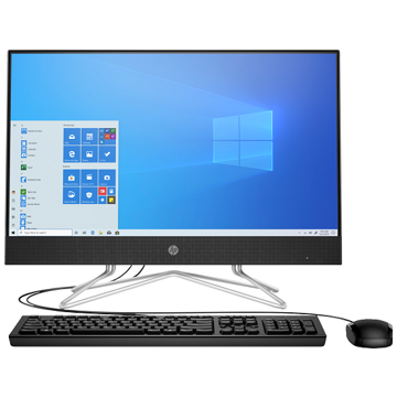 All In One კომპიუტერი HP 158K2EA 23.8'' FHD Core i5-10400T, 4GB, 1TB HDD FreeDos Jet Black