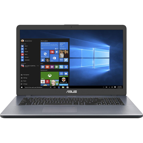 ნოთბუქი Asus VivoBook 17 X705MA-BX014 17.3" Pentium N5000 4GB, 1TB HDD Grey