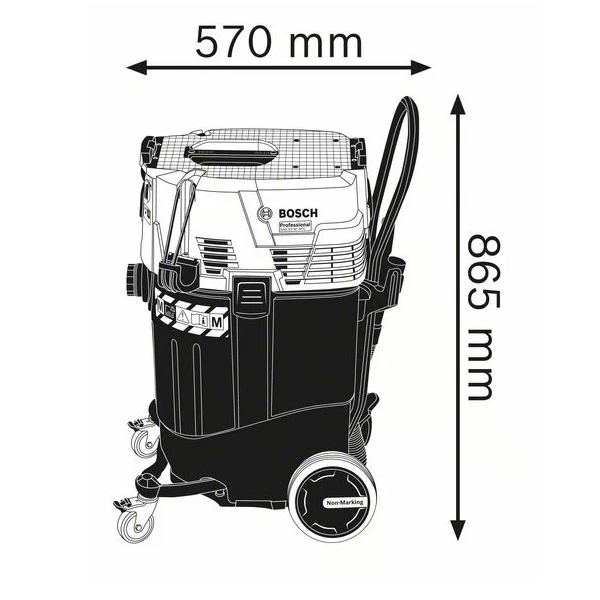 მტვერსასრუტი BOSCH GAS 55 M AFC 1 380W