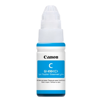 მელანი Canon GI-490C Cyan 490 ლურჯი