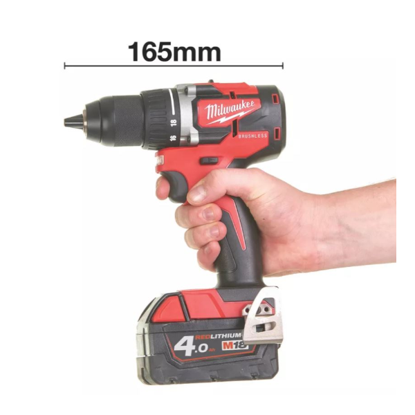 აკუმულატორიანი სახრახნისი Milwaukee M18 CBLDD-402C