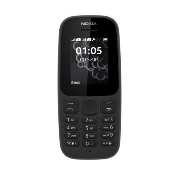 მობილური ტელეფონი Nokia 105 D/S TA-1557 EAC UA BLACK