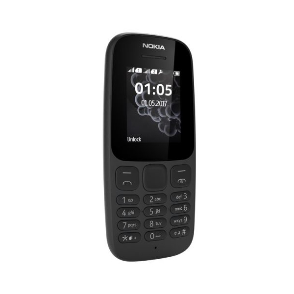 Nokia 105 D/S TA-1557 EAC UA BLACK