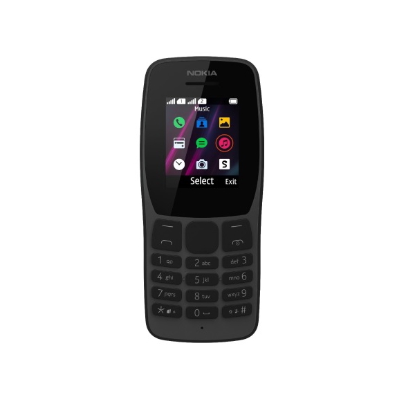 მობილური ტელეფონი Nokia 110 D/S 4G TA-1386  EAC UA BLACK