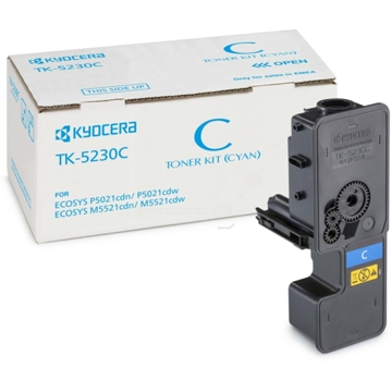 ტონერ კარტრიჯი KYOCERA TK-5230C Toner cartridge, Original, 2200 P Cyan