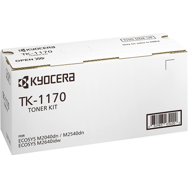 კარტრიჯი KYOCERA TK-1170 Toner cartridge, 7200 Sides, Original Black