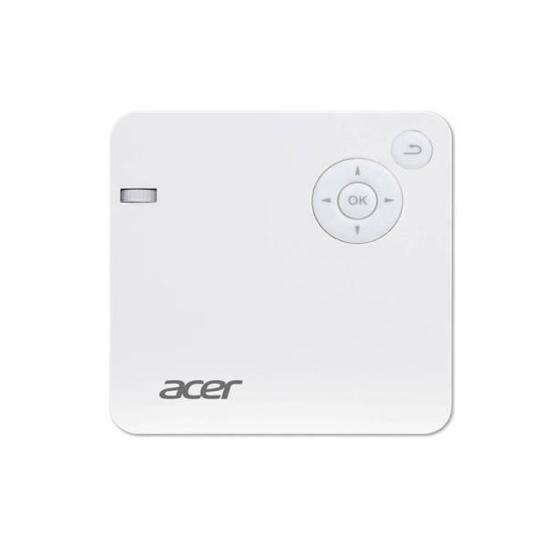 პროექტორი: Acer C202i 854 x 480 5000:1 300lm Wi-Fi White - MR.JR011.001