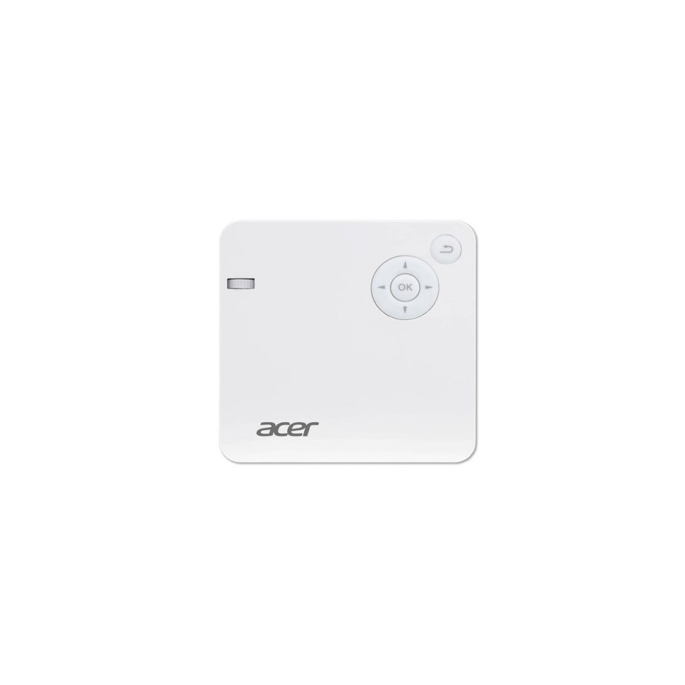პროექტორი: Acer C202i 854 x 480 5000:1 300lm Wi-Fi White - MR.JR011.001