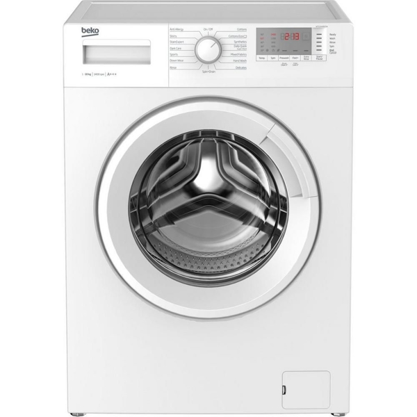 სარეცხი მანქანა Beko WTG1041B2CW Washing Machine 10Kg 1400 SPIN White