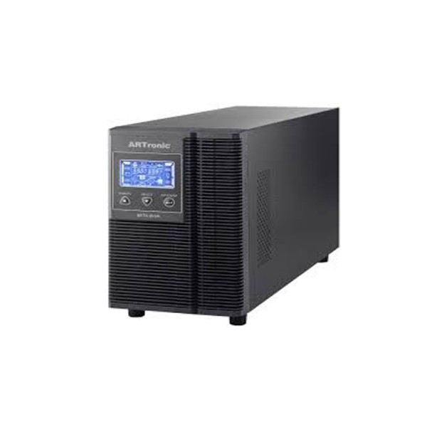 უწყვეტი კვების წყარო: ARTon Beta 2kVA On-LINE UPS 2000VA 1600W 4pcs 12V/9Ah Batteries