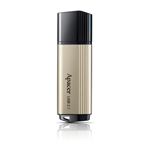 USB ფლეშ მეხსიერაბა Apacer USB 3.1 Gen1 Flash Drive AH353 64GB Gold